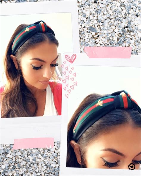 gucci metal headband dupe|gucci headband on celebrities.